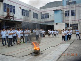 東莞凱力克消防演習(xí)